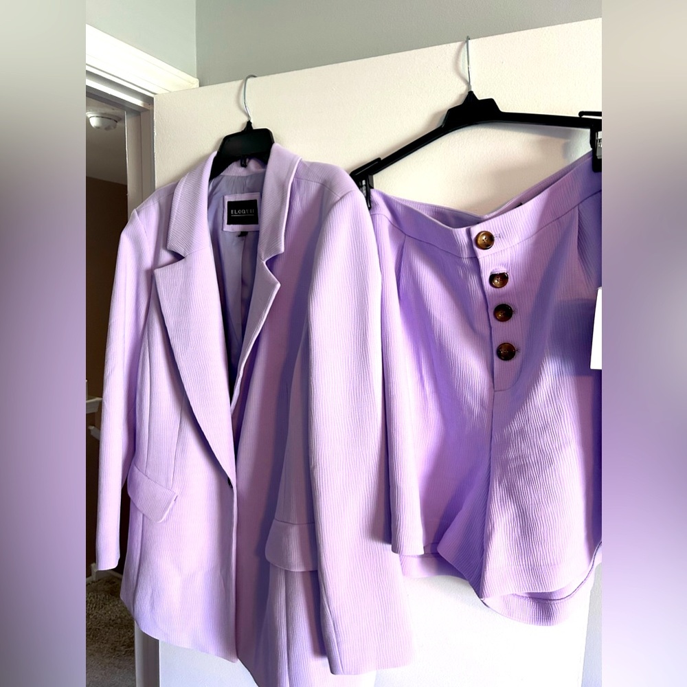 Blazer (size 16) shorts (size 18)